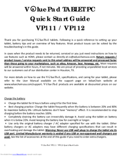 ValuePad VP111 Quick Start Manual