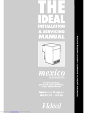 IDEAL Mexico RS 3/125 Installation And Servicing Manual