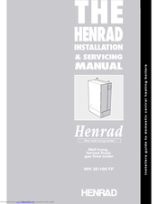 IDEAL Henrad WH 80 FF Installation And Servicing Manual