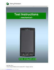 Sony Ericsson Xperia SO-01B Repair Instruction