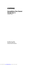 Compaq StorageWorks Installation Manual