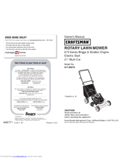 Craftsman 917.9997A Owner's Manual