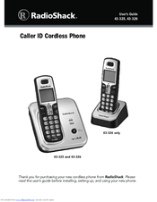 Radio Shack 43 326 Manuals Manualslib