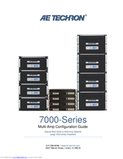 AE Techron 7000-Series Configuration Manual