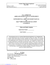UPS Aviation Technologies i-linc MFD Supplemental Manual