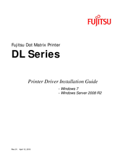Fujitsu DL Series Driver Installation