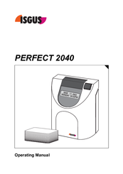 Isgus Perfect 2040 Operating Manual