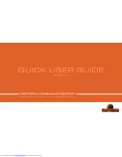 Pantera command center Quick User Manual