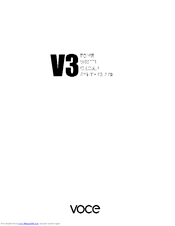 Voce V3 User Manual