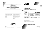 JVC KD-R821BT Instructions For Use Manual