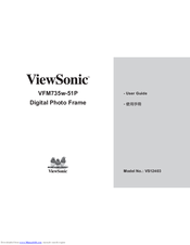 ViewSonic VFM735w-51P VS12403 User Manual