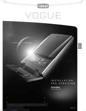 IDEAL Vogue S15 Installation And Servicing