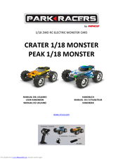 Park Racers Crater 1/18 Monster User Handbook Manual