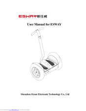 Shenzhen Ocam Electronic Esway User Manual