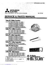 Mitsubishi Electric PCL24EK Service And Parts Manual