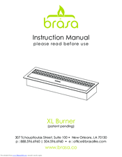 brasa XL Burner Instruction Manual