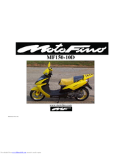 MotoFino MF150-10D Manual