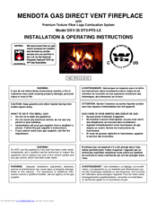 Mendota DT3-PF2-LX Installation & Operating Instructions Manual