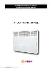 Fenix ATLANTIC F117-D Plug Installation And User Manual