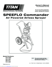Titan SPEEFLO Commander 741-331 Owner's Manual