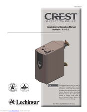 Crest Audio L)3000 Installation & Operation Manual