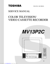 Toshiba MV13P2C Service Manual