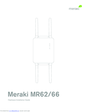 Meraki MR66 Hardware Installation Manual