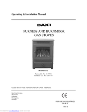 Baxi BURNMOOR Operating & Installation Manual
