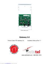 ipDatatel Gateway 3.0 Installation Manual