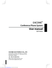 Eacome G2S Series User Manual