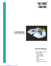 Hitachi FSG Series Service Manual
