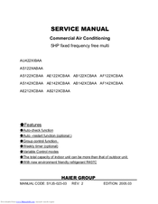 Haier AU422XIBAA Service Manual