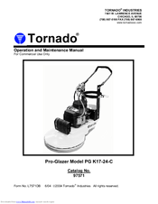 Tornado Pro-Glazer PG K17-24-C Operation And Maintenance Manual