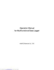 HUATO S210 Operation Manual