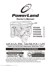 Powerland PD10000E Manuals | ManualsLib