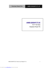 Aaeon AMB-2000HTT-E Series User Manual