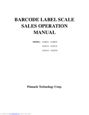 Pinnacle Technology LS2C15 Operation Manual