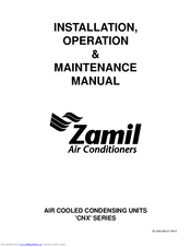 Zamil CNX220 Installation, Operation & Maintenance Manual