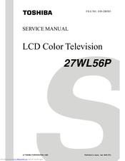 Toshiba 27WL56P Service Manual