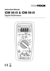 Iso-Tech IDM 98-III Instruction Manual
