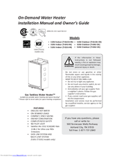 Takagi T-K4U-OS Manuals | ManualsLib