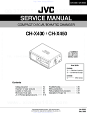 JVC CH-X450 Service Manual