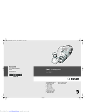 Bosch GML SoundBoxx Professional 18 V Original Instructions Manual