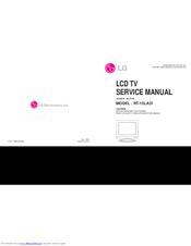 LG RT-15LA31 Service Manual
