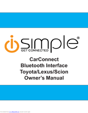 Isimple CatConnect Owner's Manual