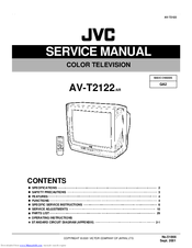 JVC AV-T2122 Service Manual