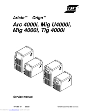 Esab Arc 4000i Service Manual