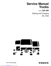 Volvo VN Series Service Manual