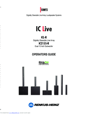 iConyx IC215S-R Operator's Manual