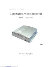 Seorim Technology SVG-3410 Full Manual